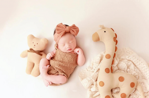 肥城宝宝发型女绑扎方法